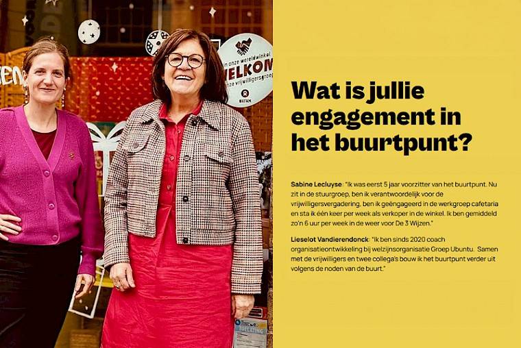 ONDERNEMEN MET JE BUURT: VERHALEN UIT BUURTPUNTEN